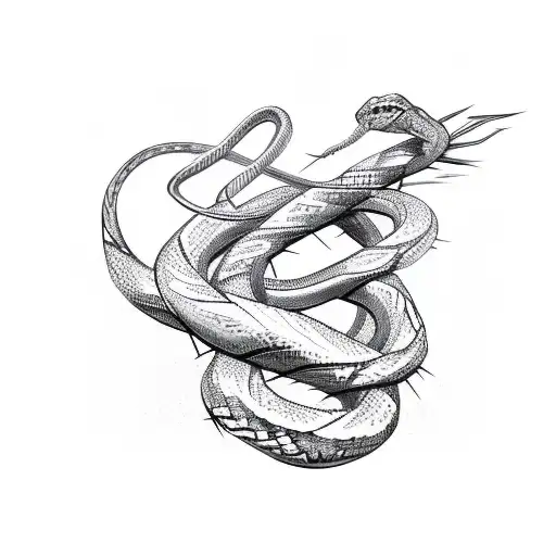 Barbed Wire Snake