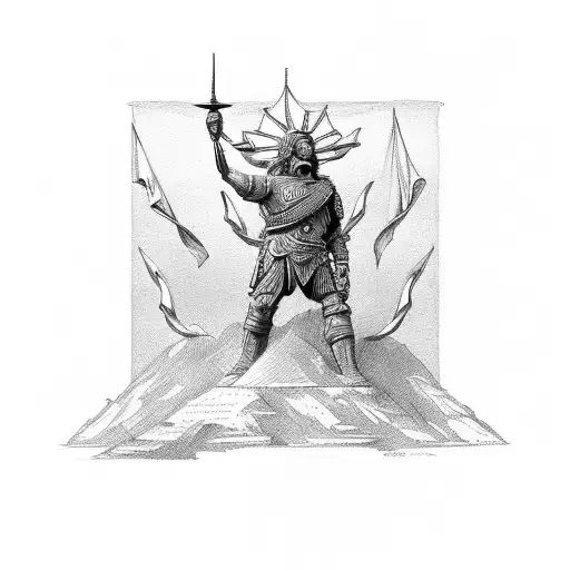 Strength And Freedom As A Sketch And Some Words