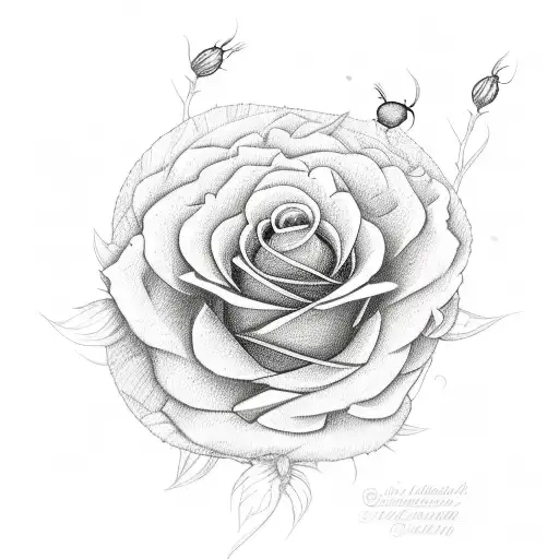 Ladybug Fire And Roses