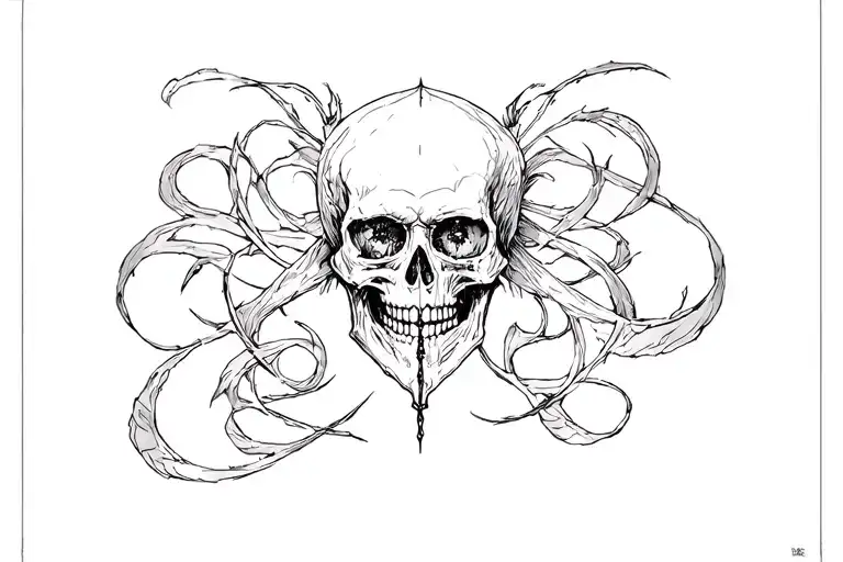 Harry Potter Relics Black And Gothic Death