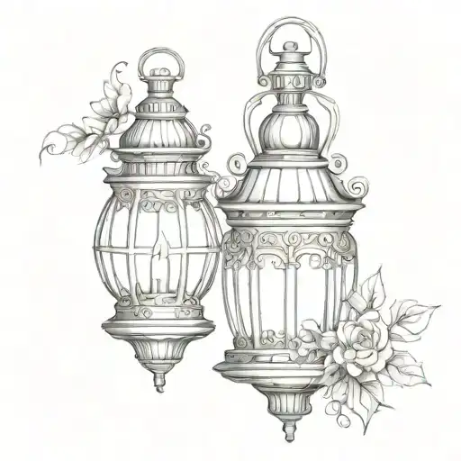 Vintage Ornate Lantern
