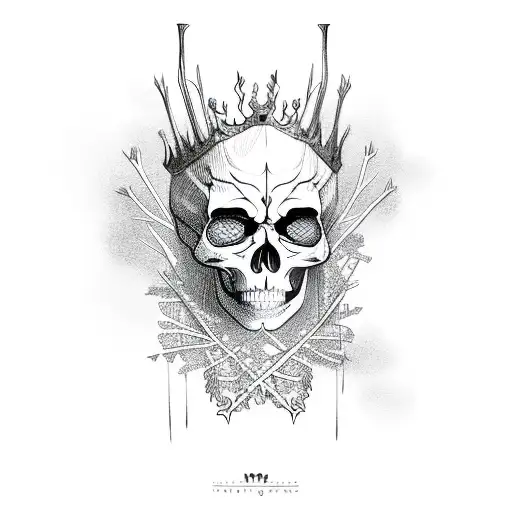 Skeleton King Of Winter Mountains