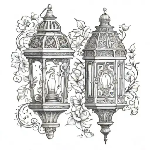 Vintage Ornate Lantern