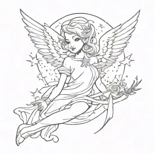 Star That Is Angel With A Smile