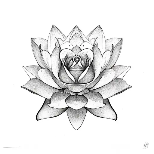 Rose And Jasmine Flower And Lotus