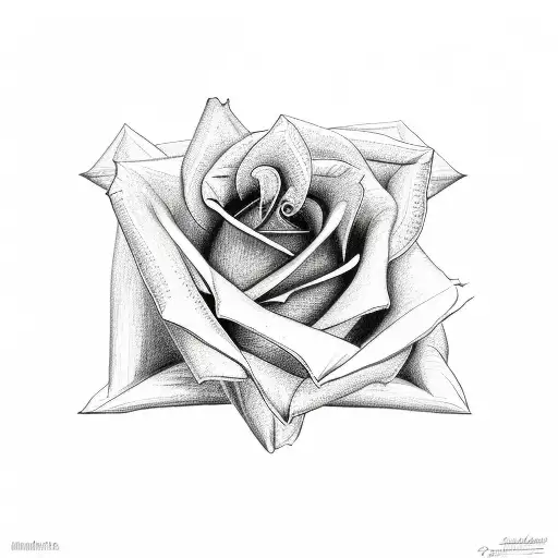 Rose With Triangle
