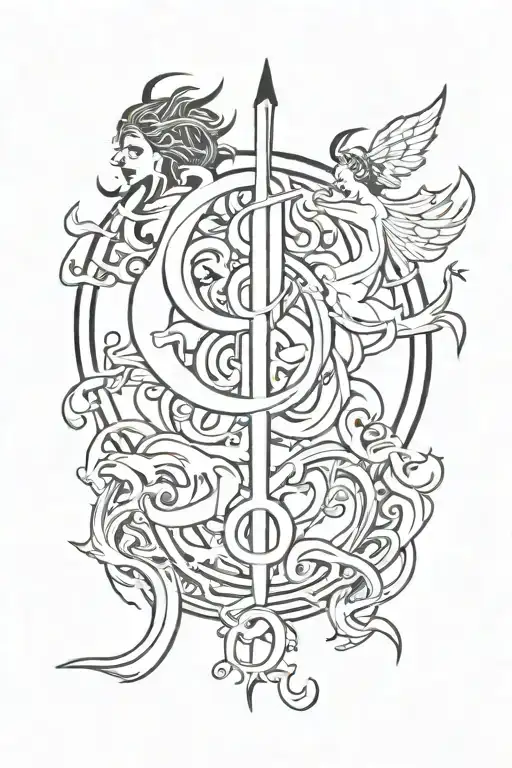 The Furies With A Semi Colon Symbol