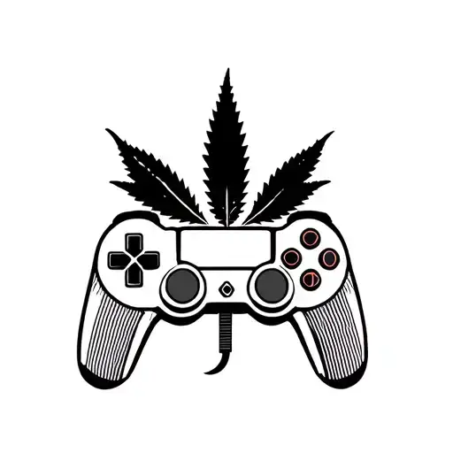 Weed Music Play Station Controller Integrated