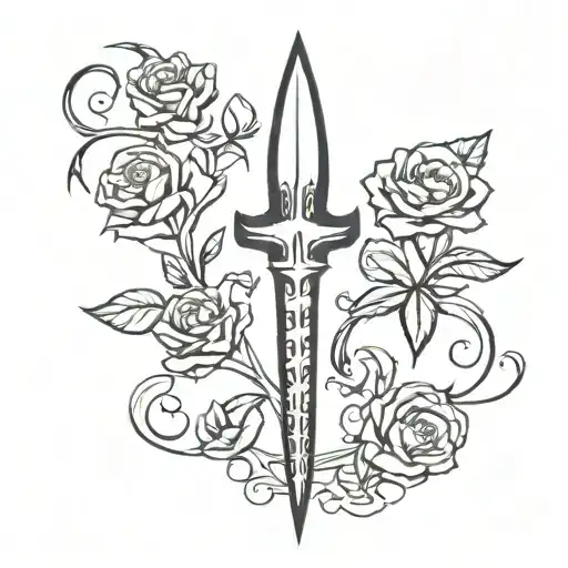 Trident With Bottom From A Rose