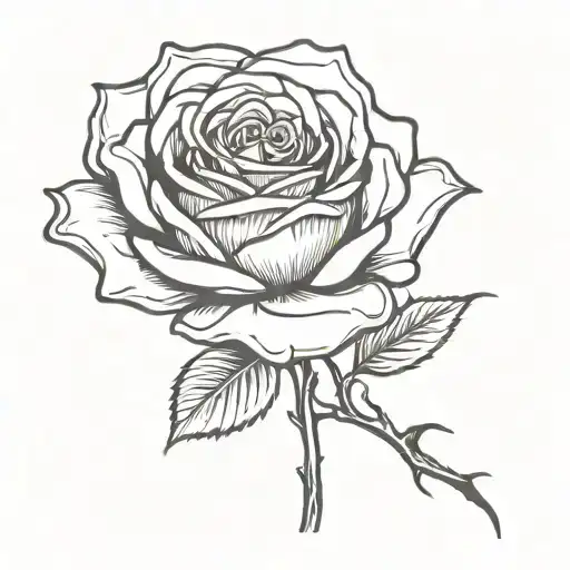 1 Single Rose