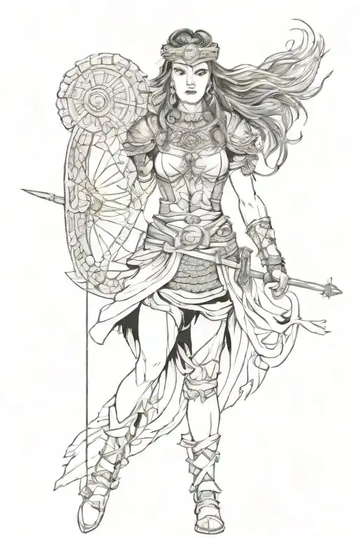 Feminine Fearless Warrior