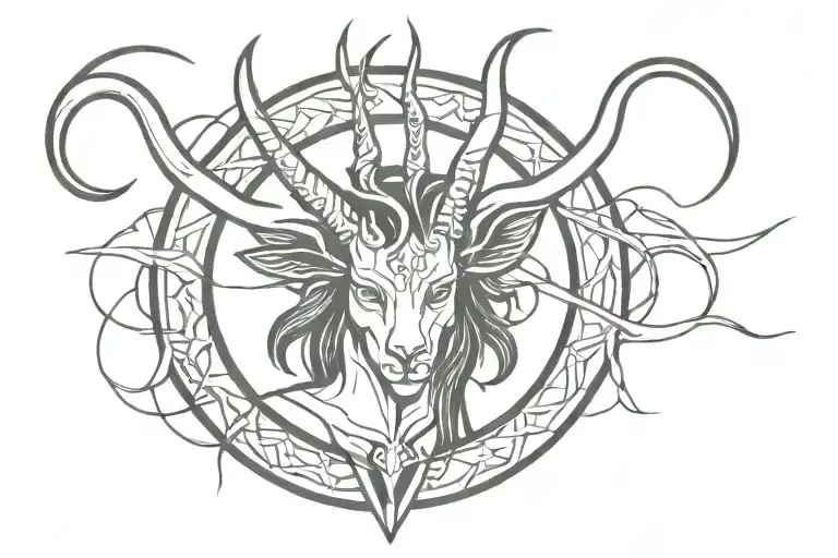 Female Baphomet