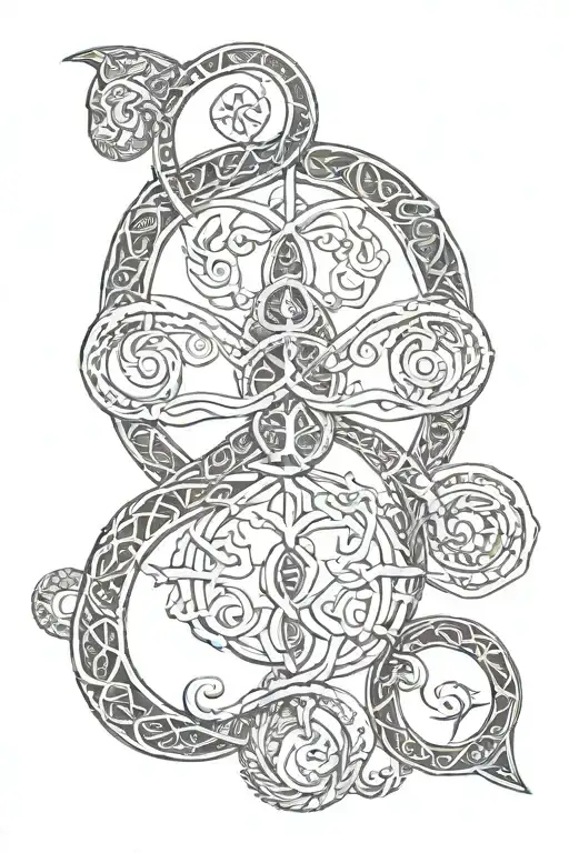 The Symbols For Aries And Libra Zodiac Sign Intertwined