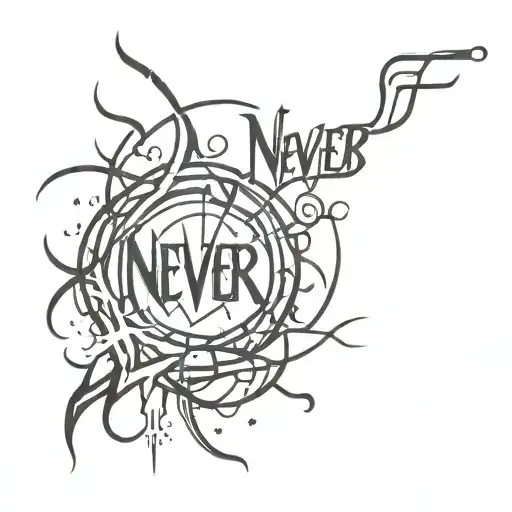 Write Word Never Enough With Fire And Spirit And Electric