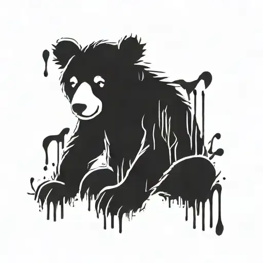 Teddy Bear With Blood