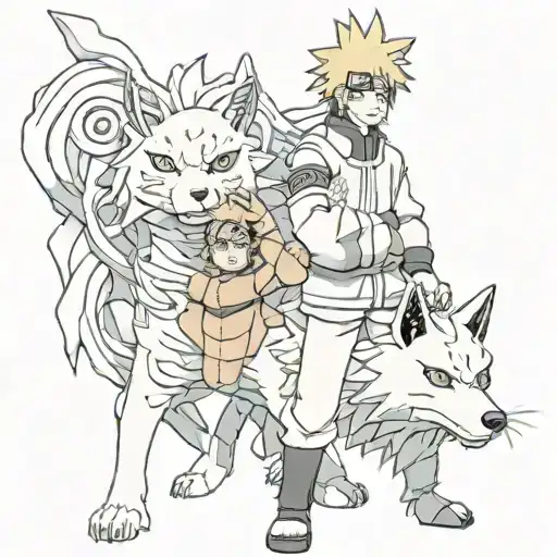 Naruto And Kurama
