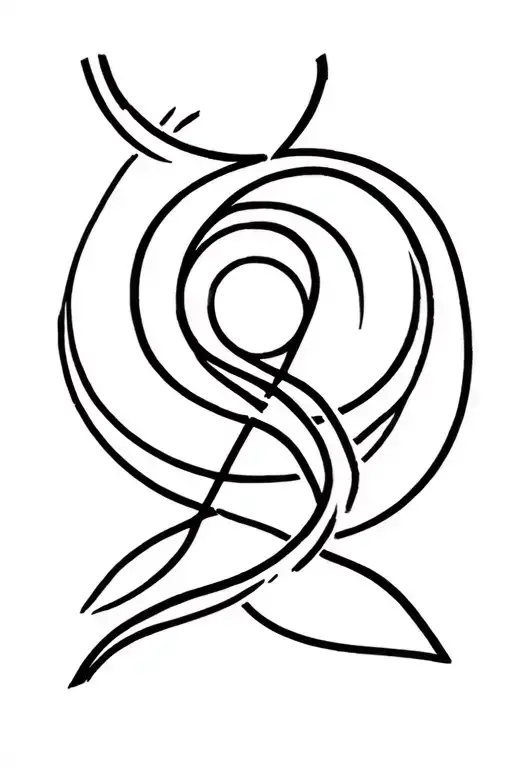 Feminism Symbol Intertwined