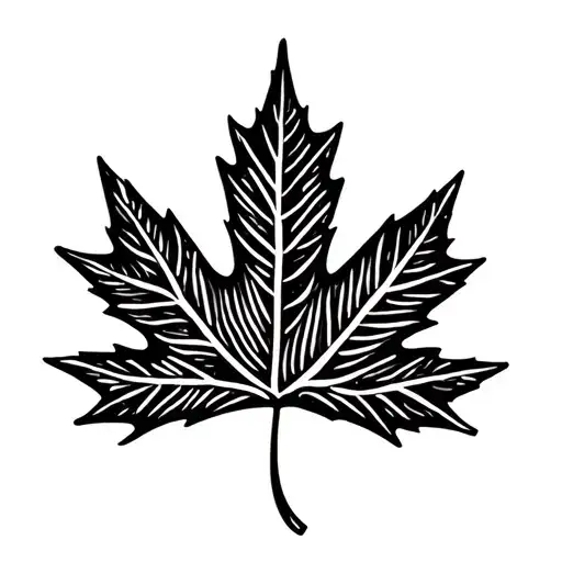 Maple Leaf Turning Into Music