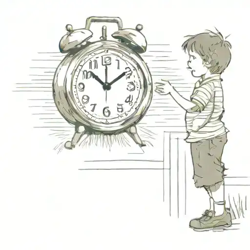 Clock And Child