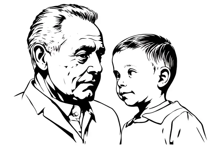 Grandad And Grandson