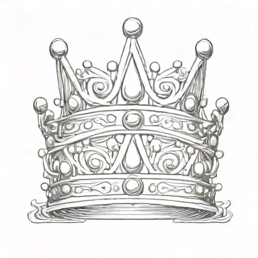 King And Queen Crown Made