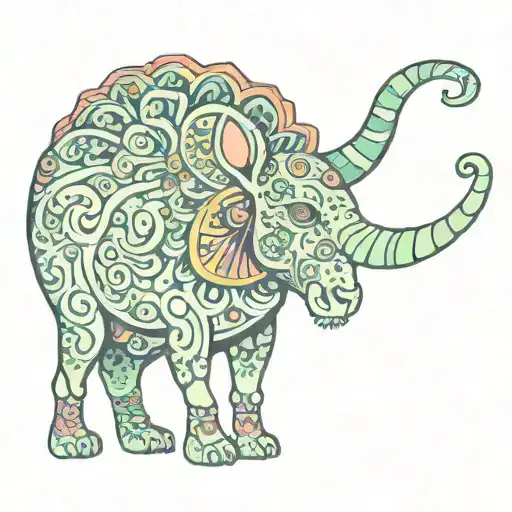 Psychedelic Old School Lsd Animal