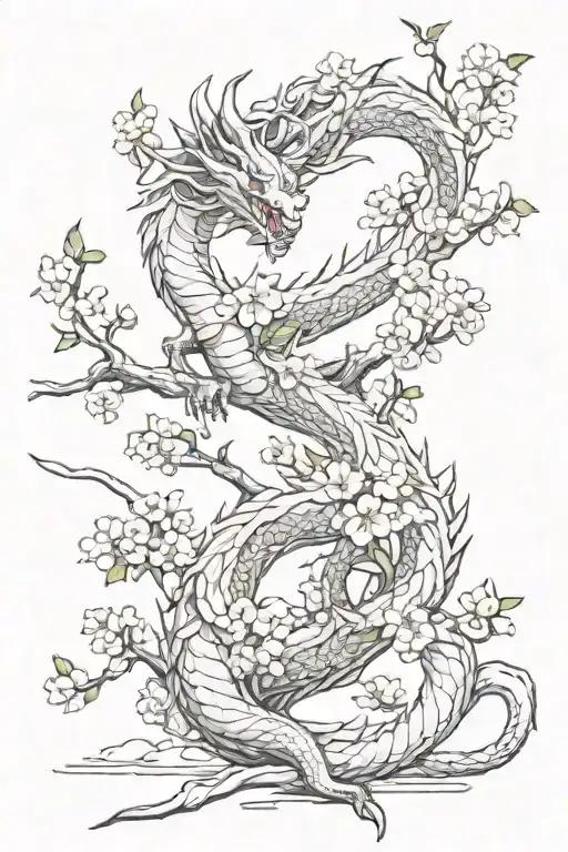 Dragon Sakura Tree