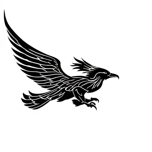 Traditional Phoenix Flying