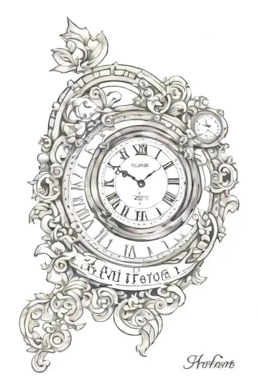 Time Piece With My Children Name