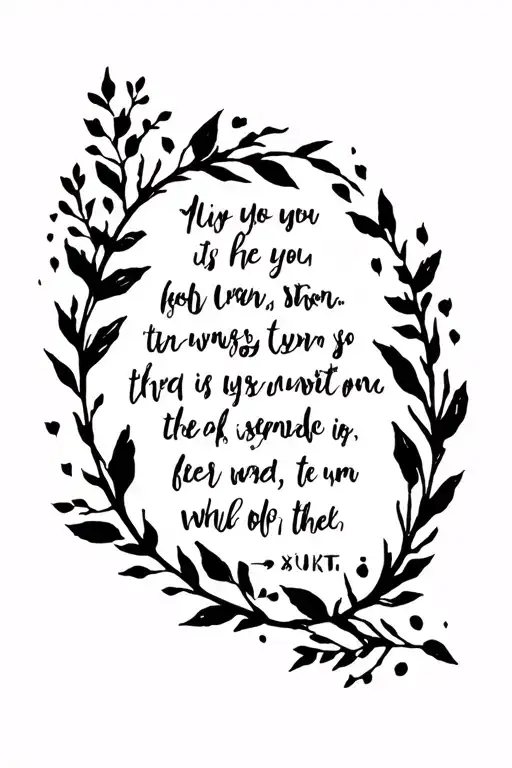 Bible Verse In Nature Inspired