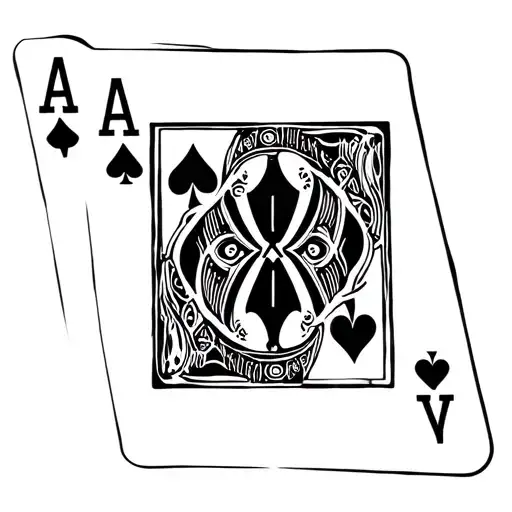 Deck Of Cards Western Style