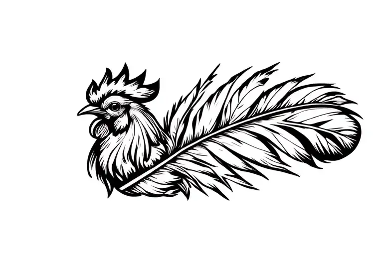 A Rooster Feather And A Traditional Headband Of Garo Tribe