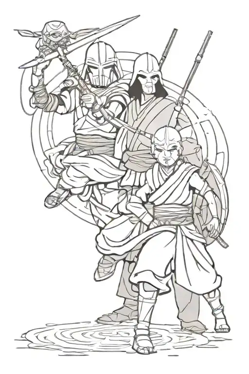 Star Wars & Avatar The Last Air Bender & Lord Of The Rings