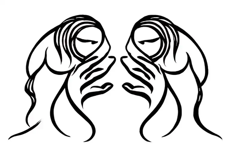 Soulmate Cancer And Gemini Love Symbol