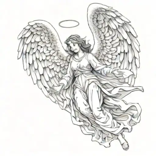 3D Realistic Angel That