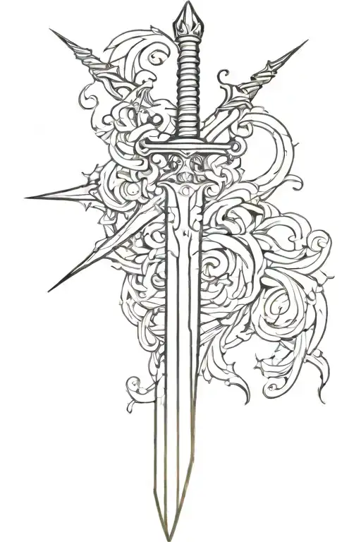 Simple Glowing Sword