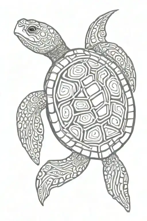 Samoan Turtle Design