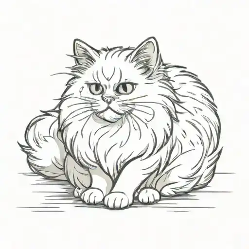 Mega Fluffy Cat Eritichisky