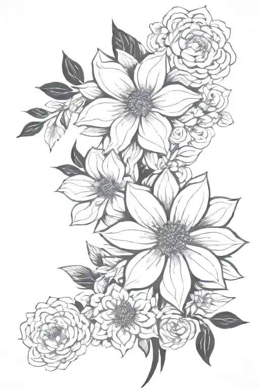 Floral Patterns Meaningful Quote