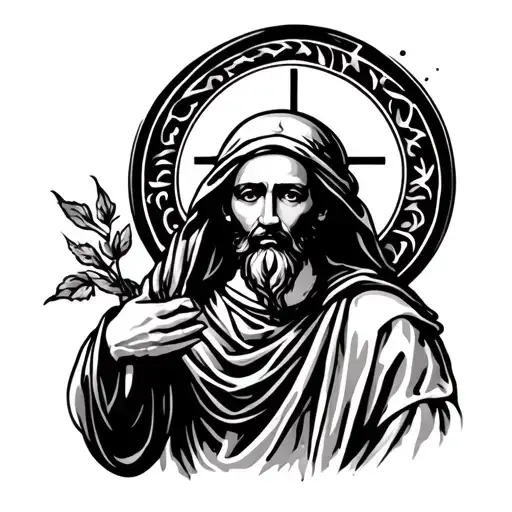 Religious Arm Sleeve With St Anthony