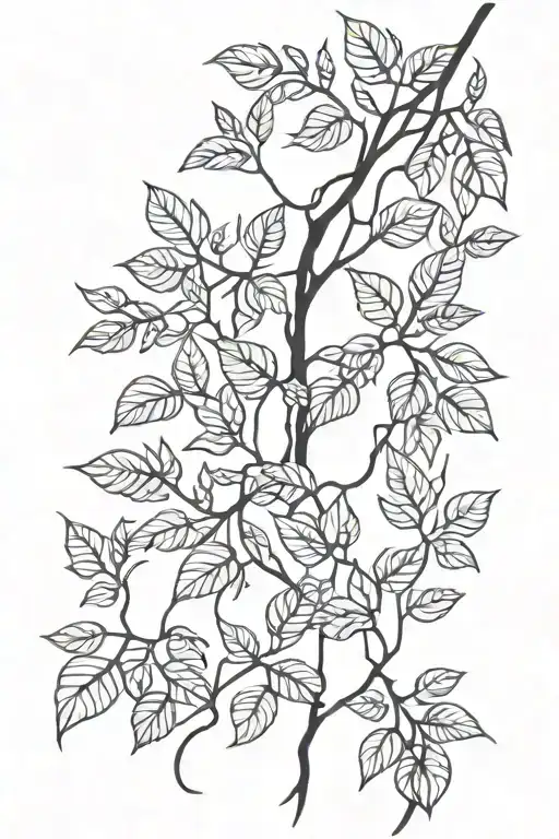 Vine Thin Long No Leaves