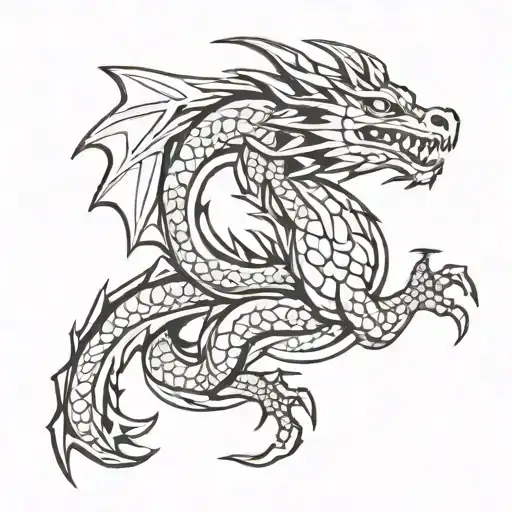 Grafficty Dragon Uroboros