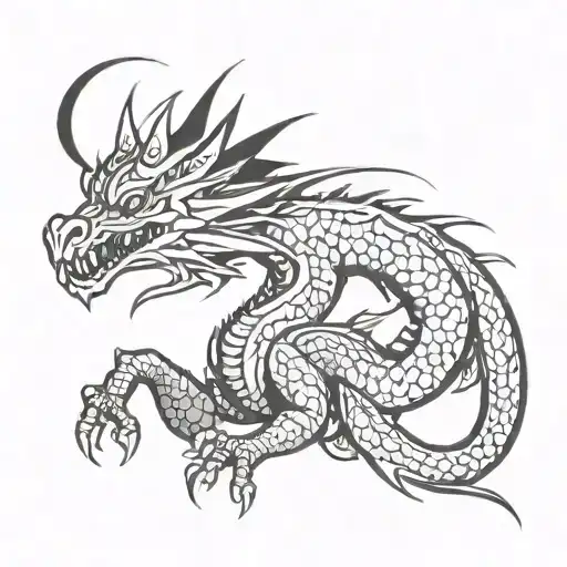 Grafficty Dragon Uroboros