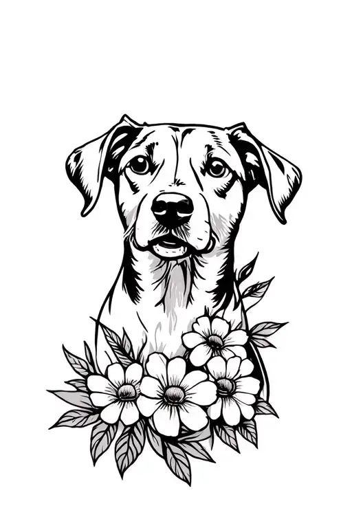 Dog Florals