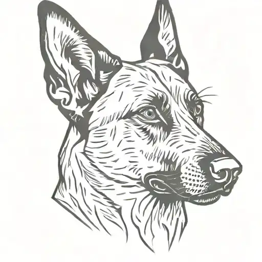 Female Malinois Dog