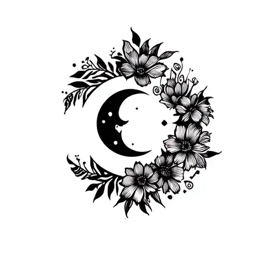 Sun And Moon Florals