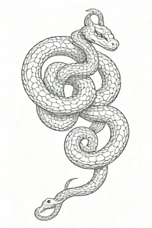 Snake With Libra Zodiac Sign