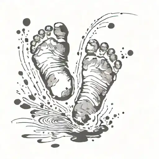 Baby Ink Foot Print