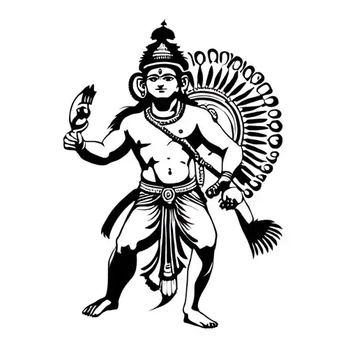 Hanuman And Atlas
