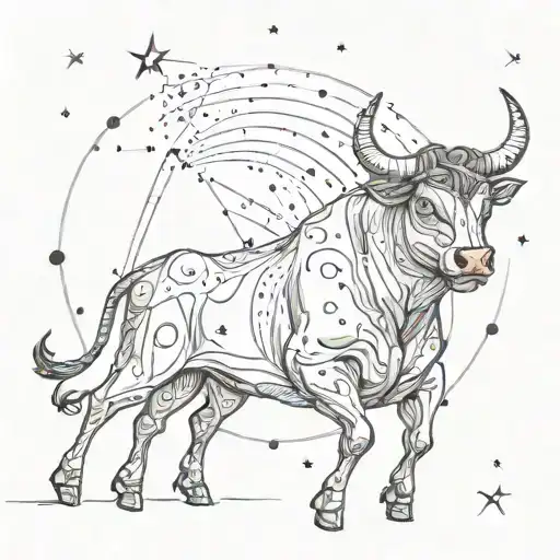 A Bull In Sagittarius Constellation